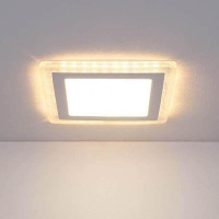  - Встраиваемый светодиодный светильник Elektrostandard DLS024 7+3W 4200K 4690389107122