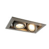 Встраиваемый светильник Arte Lamp Cardani Piccolo A5941PL-2GY - Встраиваемый светильник Arte Lamp Cardani Piccolo A5941PL-2GY