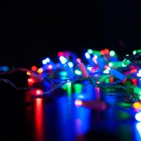  - Уличная светодиодная гирлянда Eurosvet Бахрома 230V 100-101 мульти