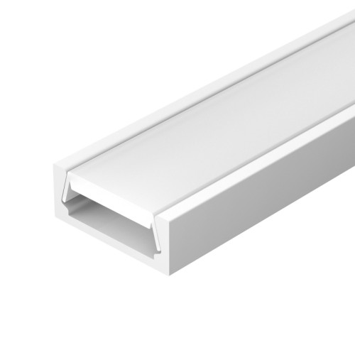 Профиль MIC-2000 ANOD White (Arlight, Алюминий) Алюминиевый профиль для светодиодных лент и линеек. Цвет - белый (порошковая окраска). Габаритные размеры (L×W×H): 2000x15,2x6 мм. Ширина площадки для ленты 11,2 мм. Экраны, заглушки и другие аксессуары приобретаются отдельно. Цена за 1 метр.