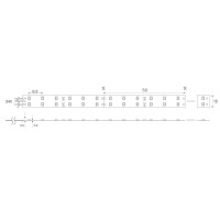  - Светодиодная влагозащищенная лента Feron 19,2W/m 240LED/m 2835SMD теплый белый 5M LS615 27734