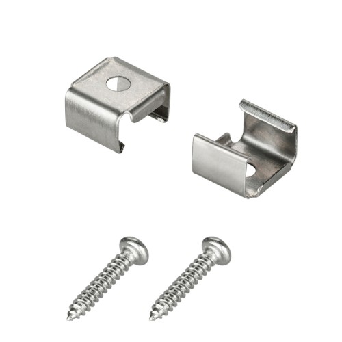 Держатель WPH-FLEX-STR-H20-HR Steel (Arlight, Металл) Металлический держатель для профиля WPH-FLEX-STR-H20-HR Steel. В комплекте держатель - 2 шт, винты - 2 шт