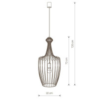  - Подвесной светильник Nowodvorski Luksor 8847