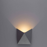  - Настенный светодиодный светильник Arte Lamp Busta A1609AP-1GY