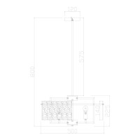  - Люстра Freya FR5166PL-06BS