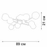 Потолочная люстра Vitaluce V47950-13/8PL - Потолочная люстра Vitaluce V47950-13/8PL