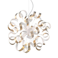  - Подвесная люстра Ideal Lux Vortex SP6 Oro 101606