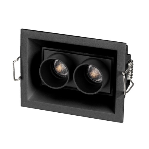 Светильник MS-ORIENT-BUILT-TURN-TC-S67x90-5W Day4000 (BK-BK, 30 deg, 230V) (Arlight, IP20 Металл, 5 лет) Встраиваемый поворотный светильник. Мощность 5 Вт, св. поток 375 лм, 75 лм/Вт, дневной 4000 K, CRI>98, угол 30°, напряжение питания 230 В. Черный прямоугольный корпус из алюминия, экран PMMA, степень защиты IP20. Размер: длина 90 мм, ширина 67 мм, высота 50 мм. Монтаж встраиваемый, установочное отверстие длина 85 мм, ширина 60 мм. Драйвер 3-9 В, 700 мА, пульсация 