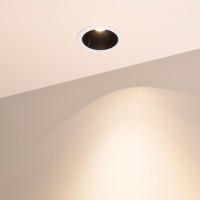  - Светильник MS-ATLAS-BUILT-R72-20W Warm3000 (WH-BK, 30 deg, 230V) (Arlight, IP20 Металл, 5 лет)