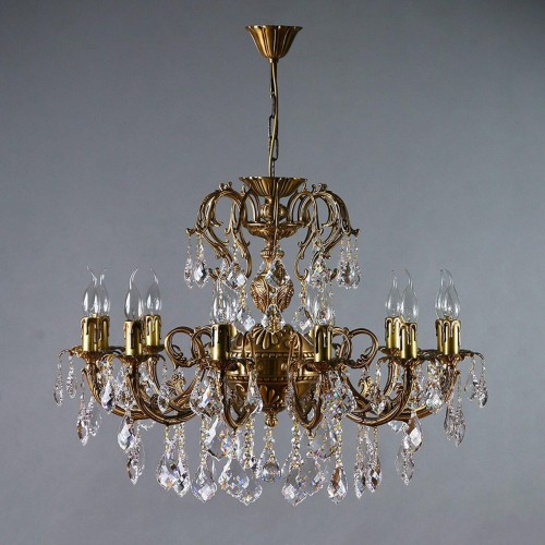 Подвесная люстра Ambiente Alicante 8888/12 AB New Leaf 