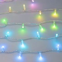  - Светодиодная гирлянда ARD-STRING-CLASSIC-10000-CLEAR-95LED-LIVE RGBW-DMX (24V, 10W) (Ardecoled, IP65)