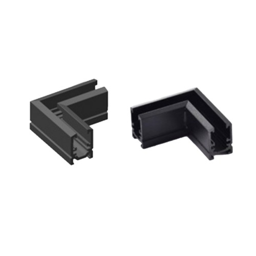Коннектор угловой MAG-MICROCOSM-CON-L90 (BK) (Arlight, IP20) 