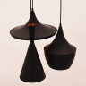 Подвесная люстра Lumina Deco Foggi LDP 7712-3 BK - Подвесная люстра Lumina Deco Foggi LDP 7712-3 BK