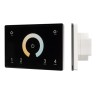 Панель Sens SMART-P81-MIX Black (230V, 4 зоны, 2.4G) (Arlight, IP20 Пластик, 5 лет) - Панель Sens SMART-P81-MIX Black (230V, 4 зоны, 2.4G) (Arlight, IP20 Пластик, 5 лет)