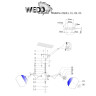 Потолочная люстра Wedo Light Ostiliya 66664.01.69.05 - Потолочная люстра Wedo Light Ostiliya 66664.01.69.05