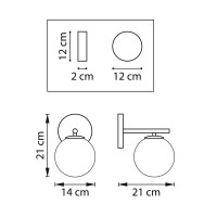 - Бра Lightstar Croco 815513