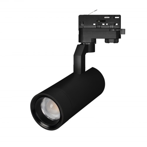 Светильник LGD-GELIOS-4TR-R67-20W Day4000 (BK, 20-60 deg, 230V) (Arlight, IP20 Металл, 3 года) Светильник подвесной для треков/шин 4 провода, 20Вт. Цвет свечения ДНЕВНОЙ 4000K, световой поток 1800лм, регулируемый угол 20-60°, CRI>90. Корпус круглый, металл, цвет черный, IP20. Размеры Размеры DxL Ø67x156мм. Входное напряжение AC220-240V, мощность 20Вт. Драйвер встроенный (27-42V, 500mA).