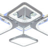 Потолочная люстра Seven Fires Kejl SF7071/5C-CR-RGB - Потолочная люстра Seven Fires Kejl SF7071/5C-CR-RGB