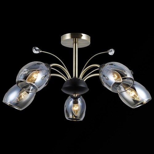 Потолочная люстра Illumico IL9737-5CSQ-29 BK AB 