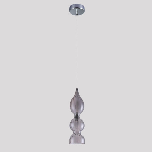 Подвесной светильник Crystal Lux Iris SP1 B Smoke 