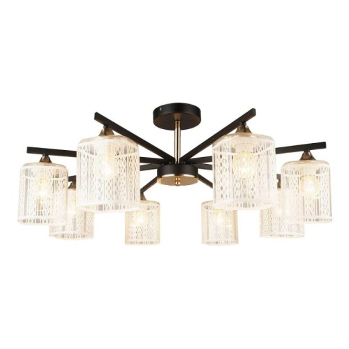 Потолочная люстра Milosh Tendence 0722CL-8BK 
