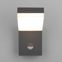  - Уличный настенный светодиодный светильник Elektrostandard Sensor 1541 Techno Led серый 4690389175008