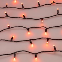  - Светодиодная гирлянда ARD-STRING-CLASSIC-10000-BLACK-100LED-LIVE RGB-DMX (24V, 10W) (Ardecoled, IP65)
