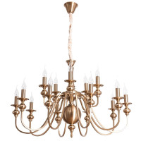  - Подвесная люстра Arte Lamp Passoni A6097LM-15PB