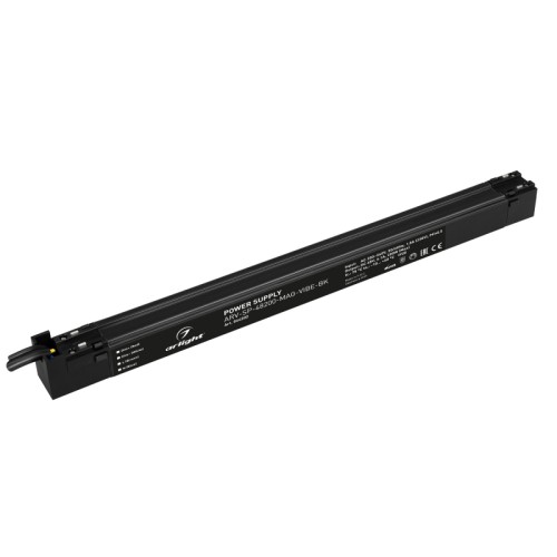 Блок питания ARV-SP-48200-MAG-VIBE-BK (48V, 4.1A, 200W) (Arlight, IP20 Пластик, 5 лет) 
