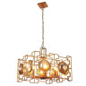 Подвесная люстра Crystal Lux Cuento SP8 Gold - Подвесная люстра Crystal Lux Cuento SP8 Gold