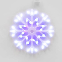 - Подвесной светодиодный светильник «Снежинка » Uniel ULD-H4040-048/DTA MULTI IP20 SNOWFLAKE UL-00001403