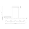 Подвесной светодиодный светильник Lucia Tucci Modena 165.5 LED - Подвесной светодиодный светильник Lucia Tucci Modena 165.5 LED