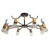 Потолочная люстра Loft IT Sven 10024/8 Black - Потолочная люстра Loft IT Sven 10024/8 Black
