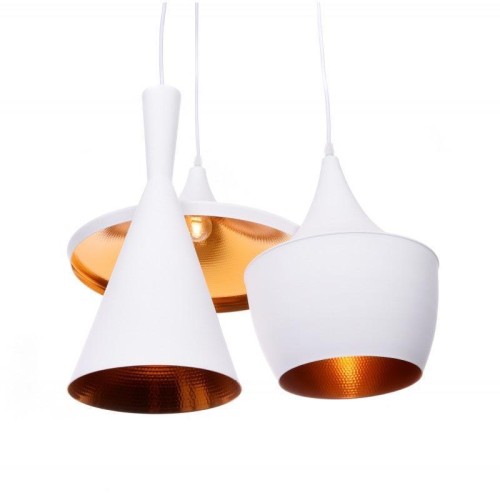 Подвесная люстра Lumina Deco Foggi LDP 7712-3 WT 