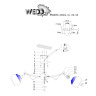 Потолочная люстра Wedo Light Ostiliya 66664.01.69.08 - Потолочная люстра Wedo Light Ostiliya 66664.01.69.08