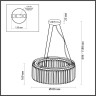 Подвесная люстра Odeon Light Vassa 4987/6 - Подвесная люстра Odeon Light Vassa 4987/6