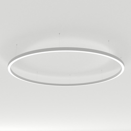 Светильник SP-LINE-HANG ARC-O3535-D3000-250W Warm3000 (WHITE, 230V) (Arlight, Металл) Светильник КОЛЬЦО из  профиля SL-ARC-3535-D3000-A45 WHITE, свечение вниз, цвет Теплый 3000 K.