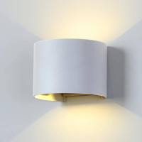  - Уличный настенный светодиодный светильник Elektrostandard 1518 Techno LED Blade белый 4690389108914