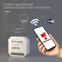  - Реле Wi-Fi Elektrostandard WF001 4690389018701