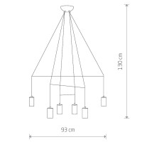 Подвесная люстра Nowodvorski Imbria 7956 - Подвесная люстра Nowodvorski Imbria 7956