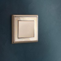  - Рамка Werkel Palacio Gracia на 1 пост золото/белый WL77-Frame-01 4690389126017