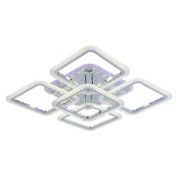  - Потолочная светодиодная люстра Profit Light 8087/4+1 CHR