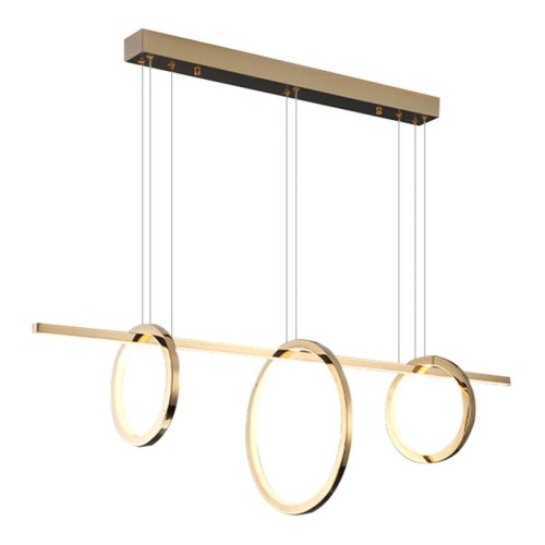 Подвесной светодиодный светильник Milosh Tendence 0824CL-68GD 