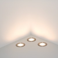  - Набор KT-R-6x0.5W LED Day White 12V (круг) (Arlight, IP67 Металл, 1 год)