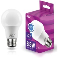  - Лампа светодиодная REV A60 Е27 8,5W 4000K нейтральный белый свет груша 32380 8