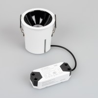  - Светильник MS-ATLAS-BUILT-R90-25W Warm3000 (WH-BK, 30 deg, 230V) (Arlight, IP20 Металл, 5 лет)