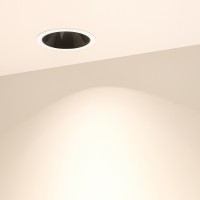  - Светильник MS-ATLAS-BUILT-R90-25W Warm3000 (WH-BK, 30 deg, 230V) (Arlight, IP20 Металл, 5 лет)