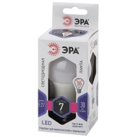  - Лампа светодиодная ЭРА E27 7W 6500K матовая LED A60-7W-860-E27 Б0044087