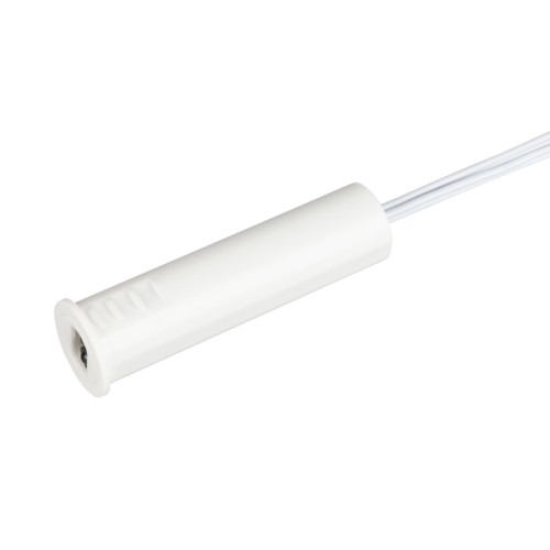 ИК-датчик SR-PRIME-IN-R16-WH (12-24V, 48-96W, DOOR) (Arlight, IP20 Пластик, 2 года) Выключатель для светодиодной ленты 12-24 В. Питание/рабочее напряжение DC 12-24 В, максимальный ток 4 A на канал, 1 канал, максимальная мощность 48-96 Вт. Для дверей, расстояние срабатывания от 0.5 до 10 см, датчик открыт — «вкл», закрыт — «выкл». Габаритные размеры: датчик Ø 16 х 55 мм, врезное отверстие: Ø 14 х 54 мм, кабель 1 м.