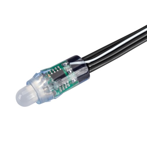 Герметичный управляемый модуль SPI-UVR-D12 12V RGB-BPT (0.3W, IP67, 90 deg) (Arlight, Пластик, 5 лет) 